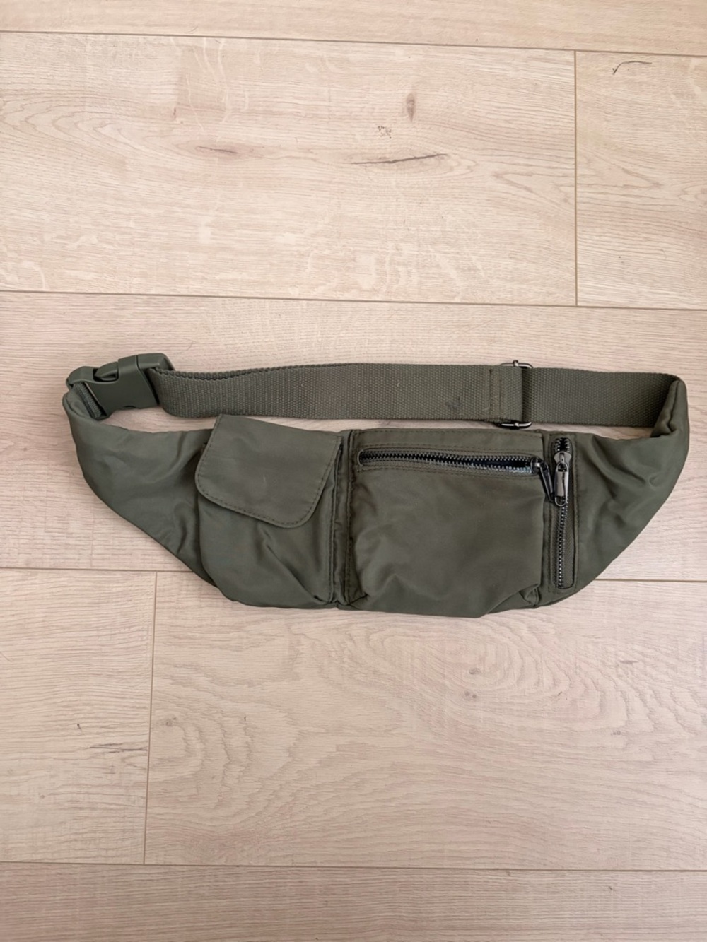 Olive Green Men’s Waist Pack Fanny Pack